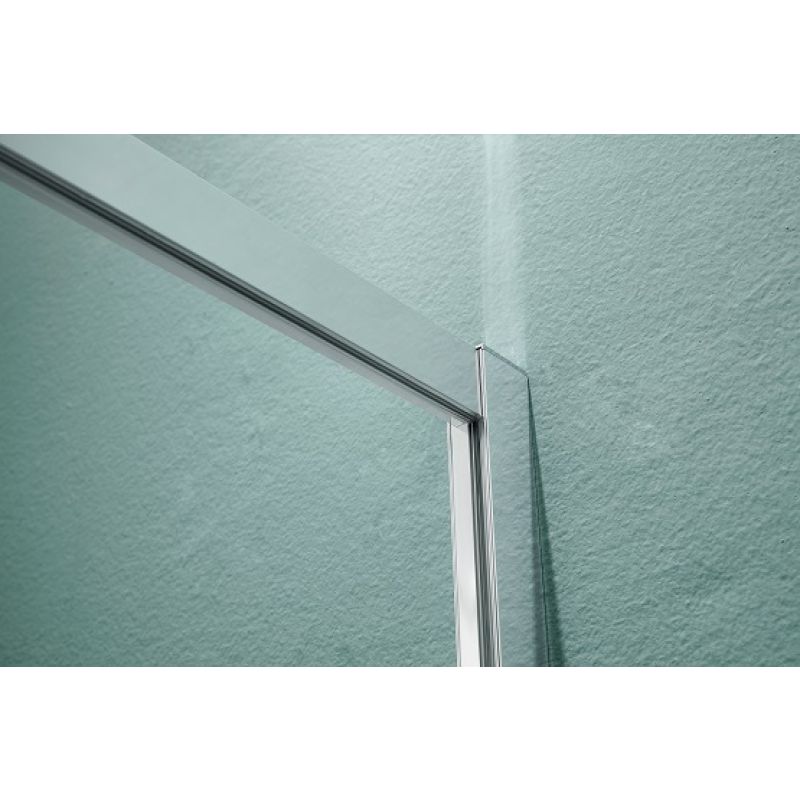 Душевая дверь Aquatek 80 AQ ARI PI 08020CH профиль Хром стекло прозрачное