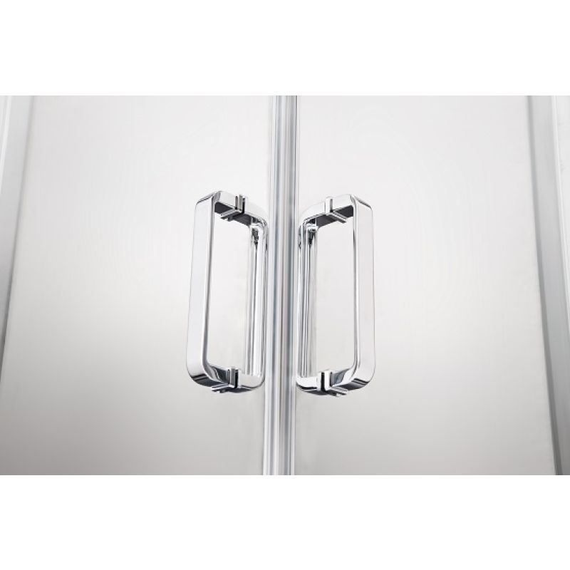 Душевая дверь Aquatek 120 AQ ARI RA 12020CH профиль Хром стекло прозрачное