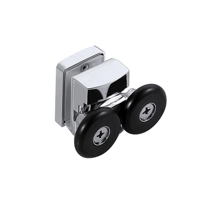 Душевая дверь Aquatek 120 AQ ARI RA 12020BL профиль Черный стекло прозрачное