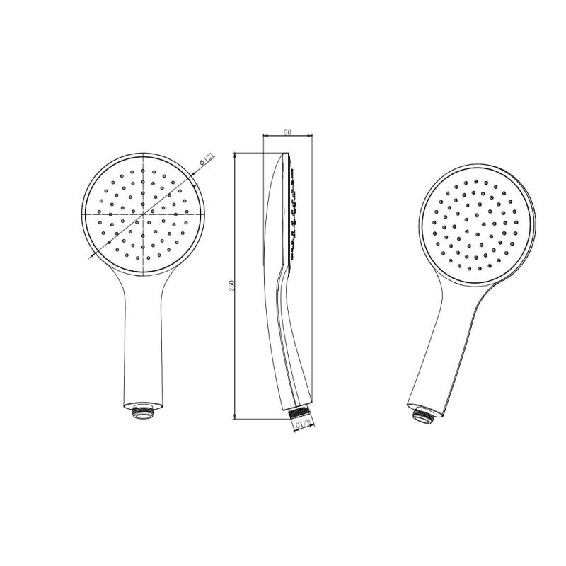 Ручной душ 1jet Aquatek AQ2001CR 