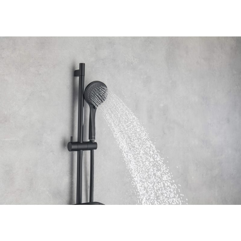 Ручной душ 3jet Aquatek, матовый черный AQ2003MB 