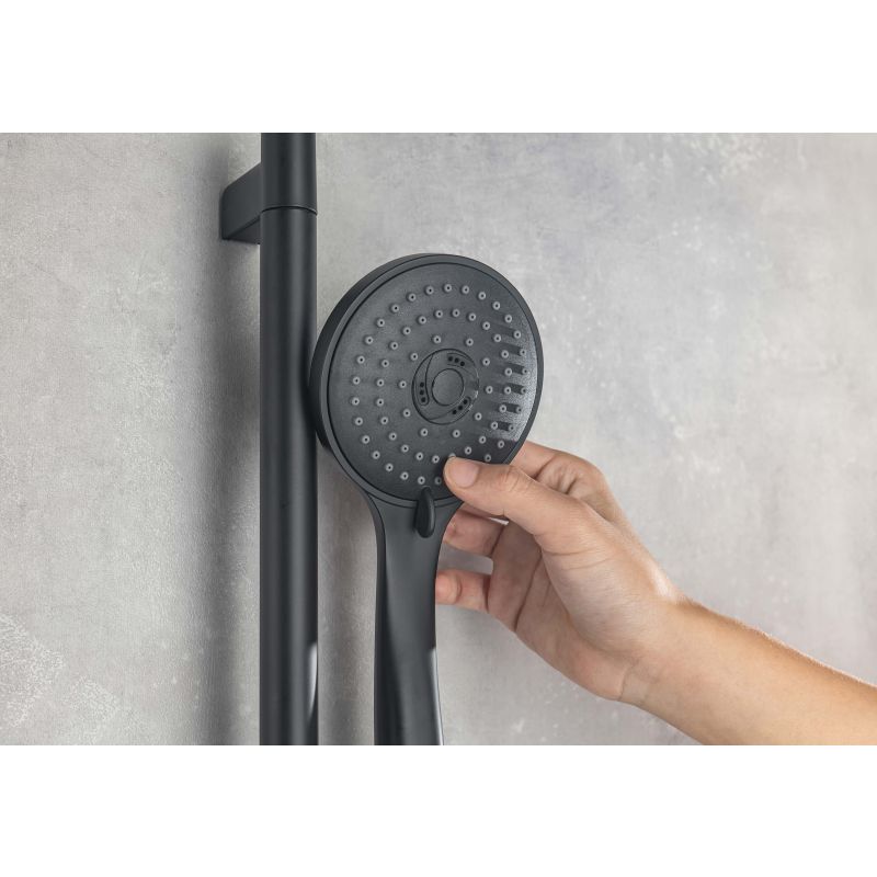 Ручной душ 3jet Aquatek, матовый черный AQ2003MB 