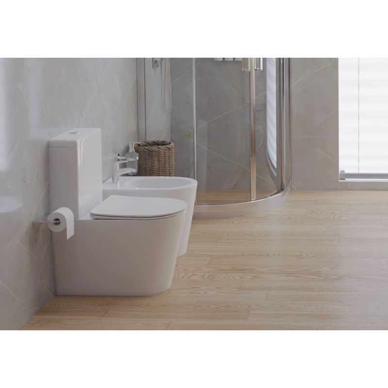 Унитаз компакт Aquatek Вега AQ2904-00 с бачком и сиденьем Микролифт