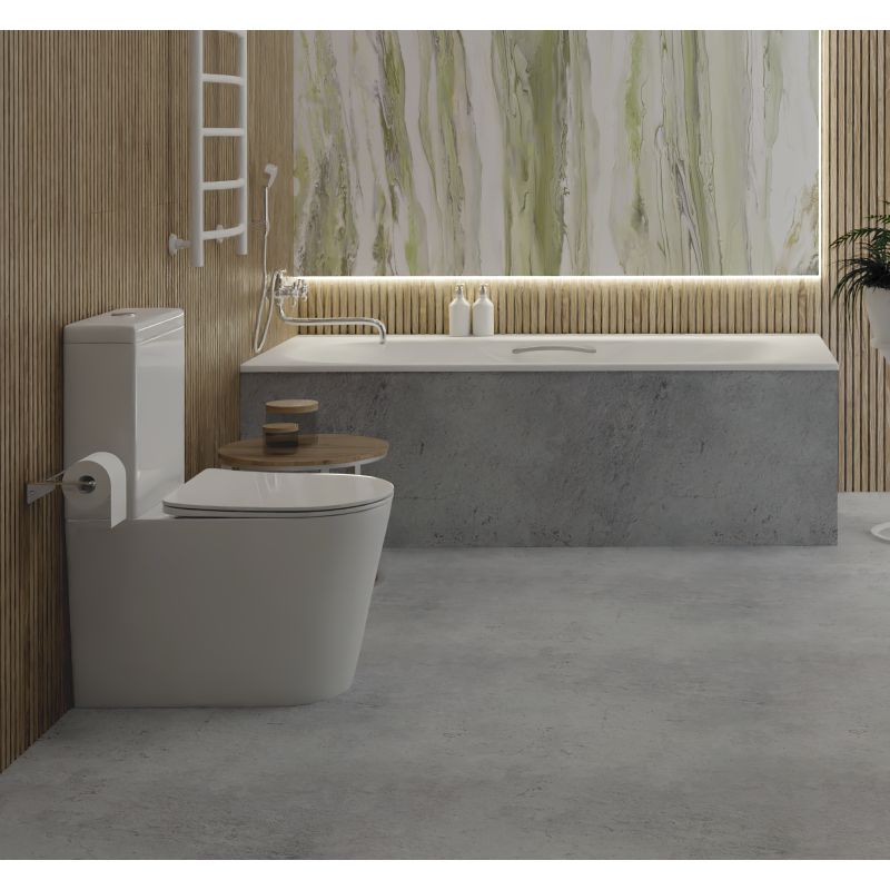 Унитаз компакт Aquatek Вега AQ2904-00 с бачком и сиденьем Микролифт