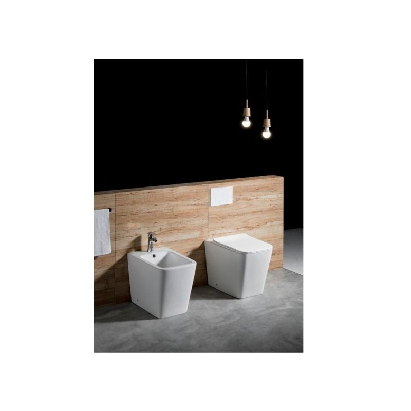 Унитаз Aquatek Либра NEW AQ1908N-00 приставной с сиденьем Микролифт