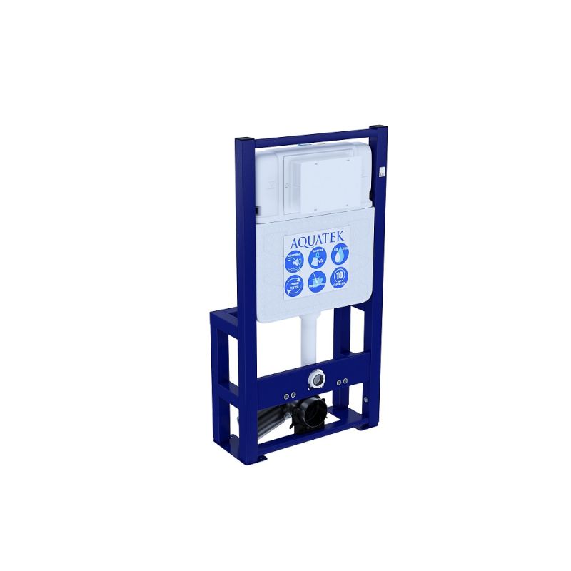 Инсталляция для подвесного унитаза отдельностоящая, усиленная Aquatek INS-0000016 , 1130*530*210 мм