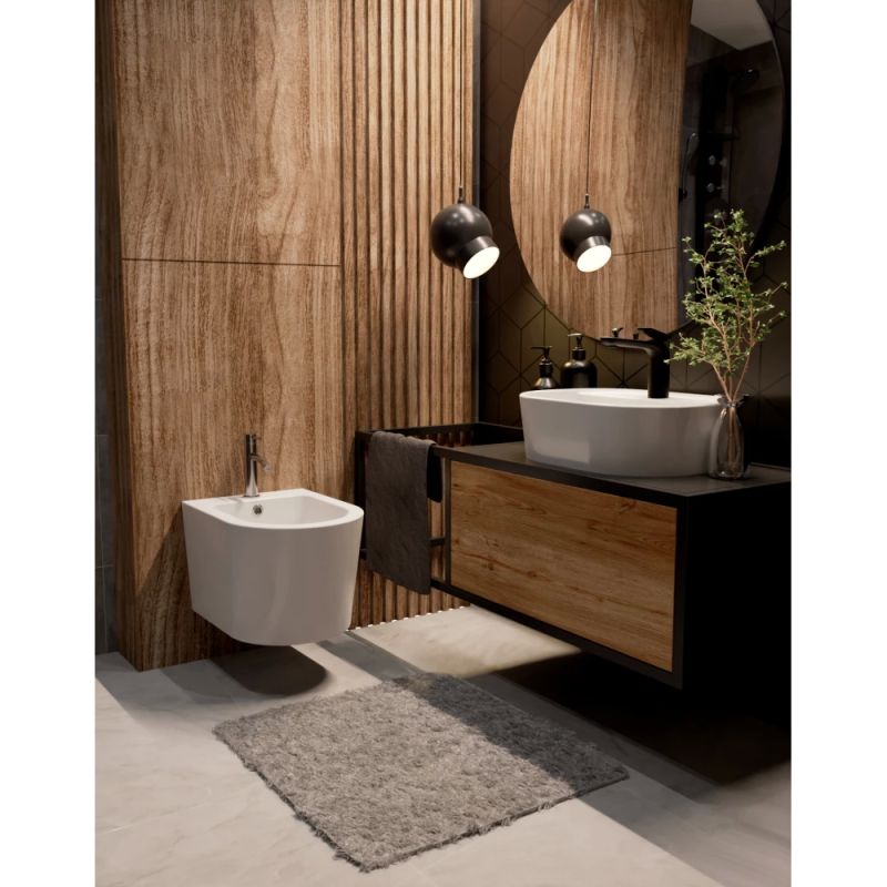 Биде подвесное, белое, AQUAme AQM2101