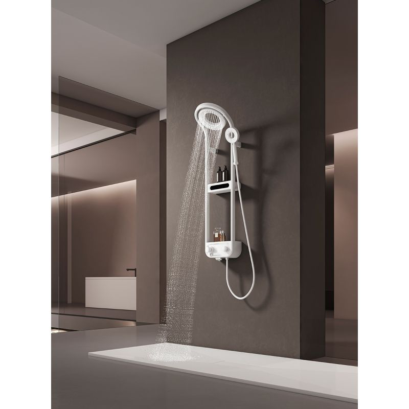 Душевая стойка AQUAme AQM8004W белый