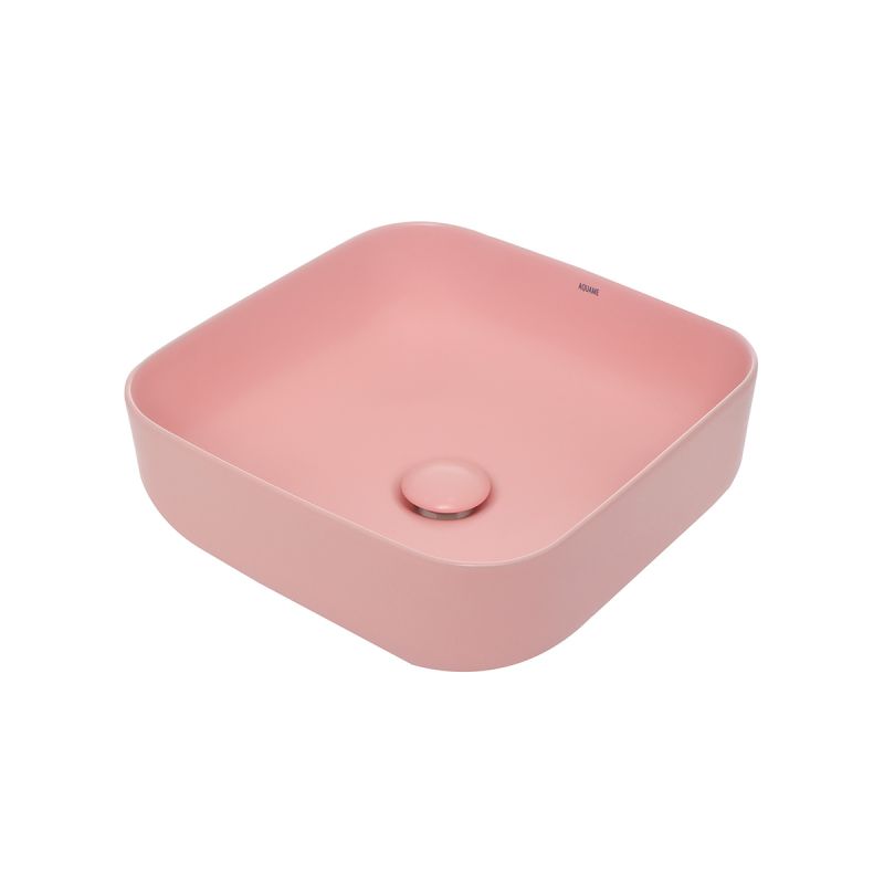 Раковина-чаша AQUAme 39 AQM5011MP Розовая матовая