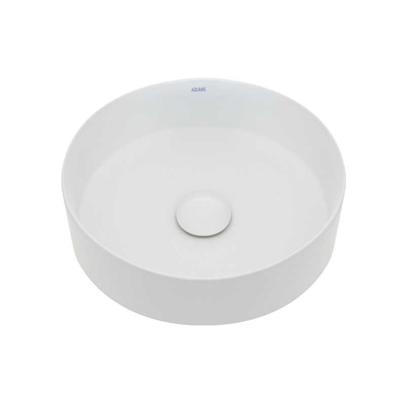 Раковина-чаша AQUAme 36 AQM5012 Белая глянцевая