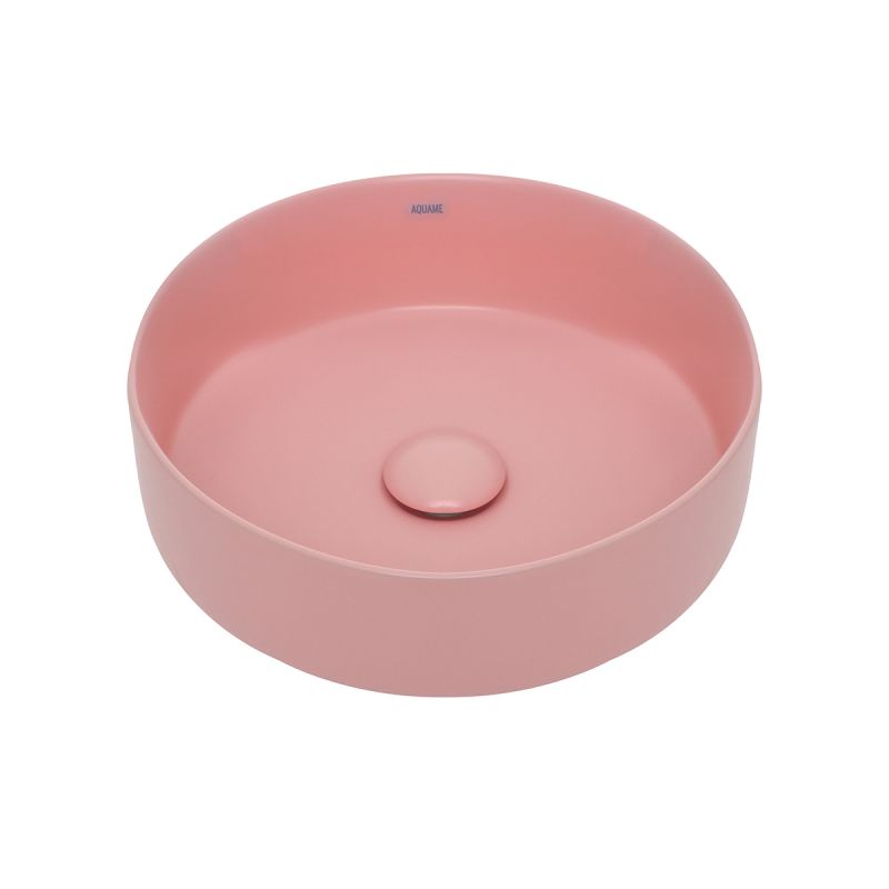 Раковина-чаша AQUAme 36 AQM5012MP Розовая матовая