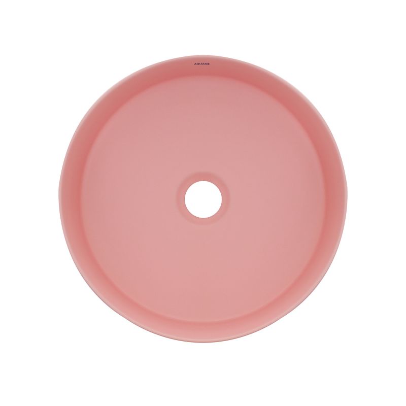 Раковина-чаша AQUAme 36 AQM5012MP Розовая матовая
