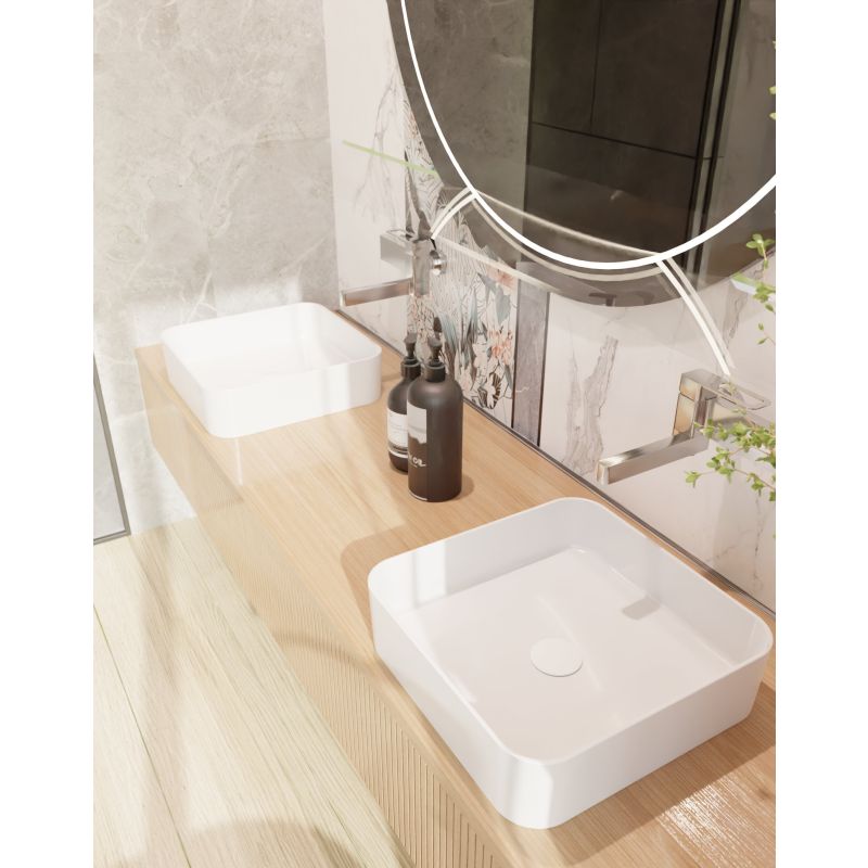 Раковина-чаша AQUAme 40 AQM5008 Белая глянцевая