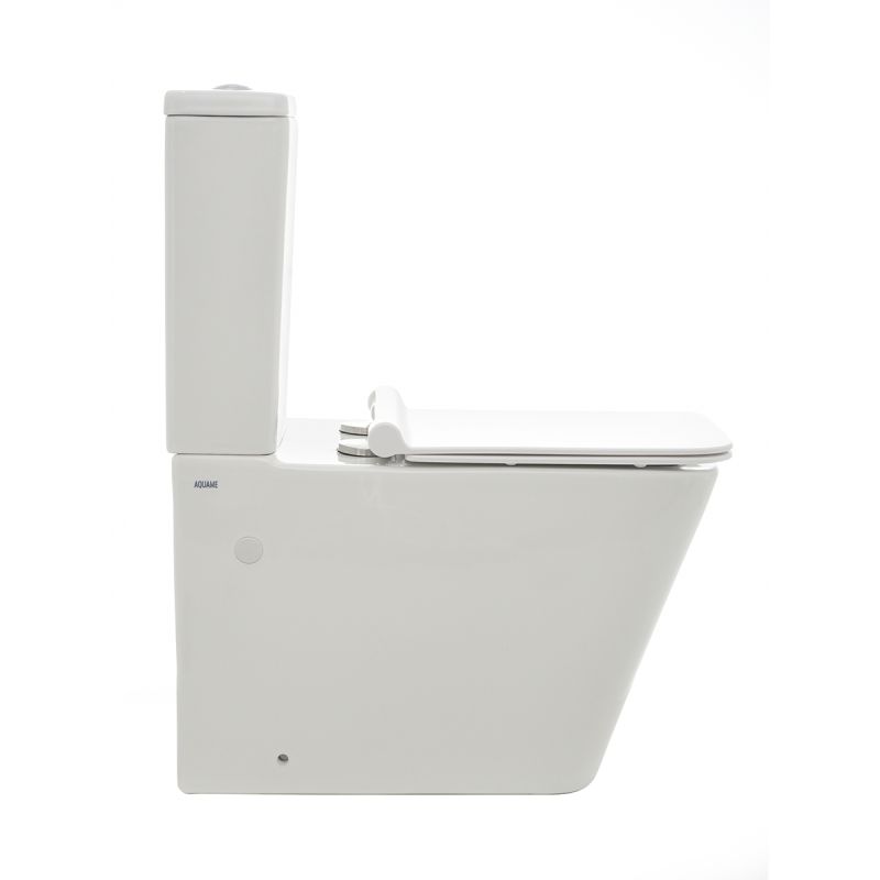 Унитаз компакт AQUAme AQM1003 без бачка с сиденьем Микролифт