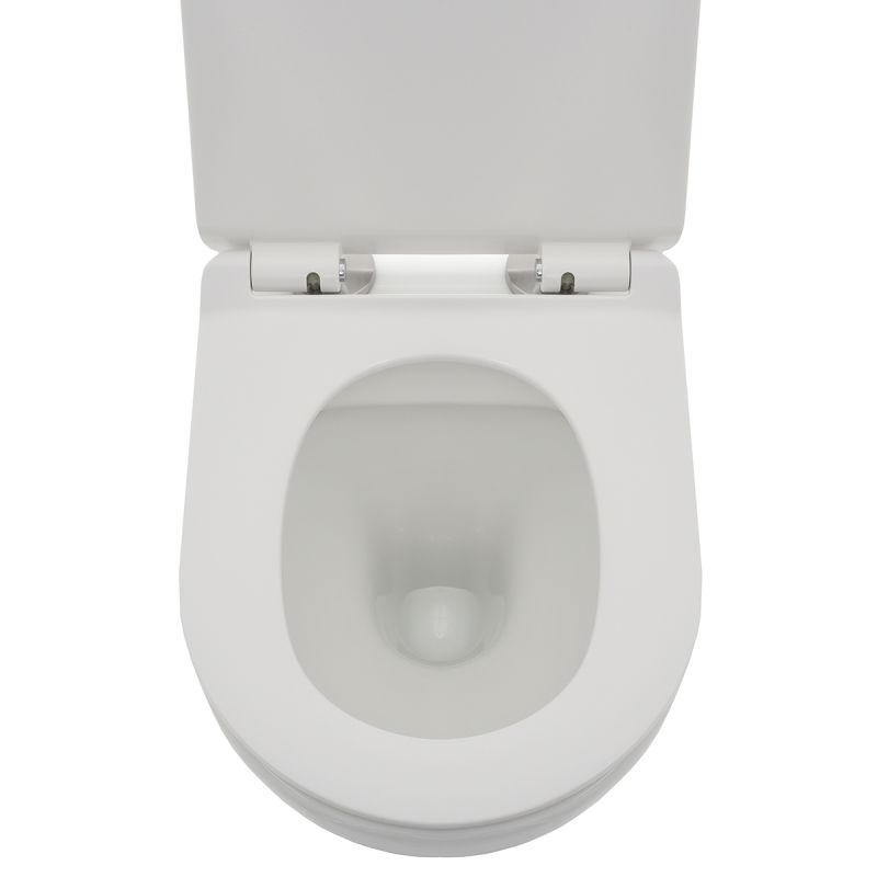 Унитаз AQUAme AQM2002 подвесной Белый глянец с сиденьем Микролифт