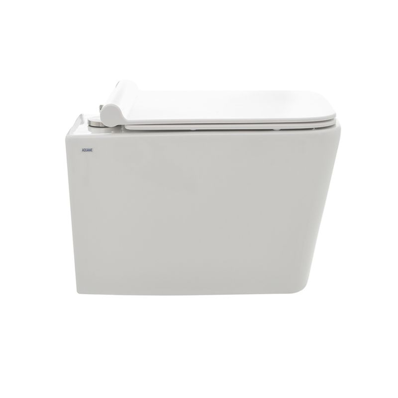 Унитаз AQUAme AQM2003 подвесной Белый глянец с сиденьем Микролифт