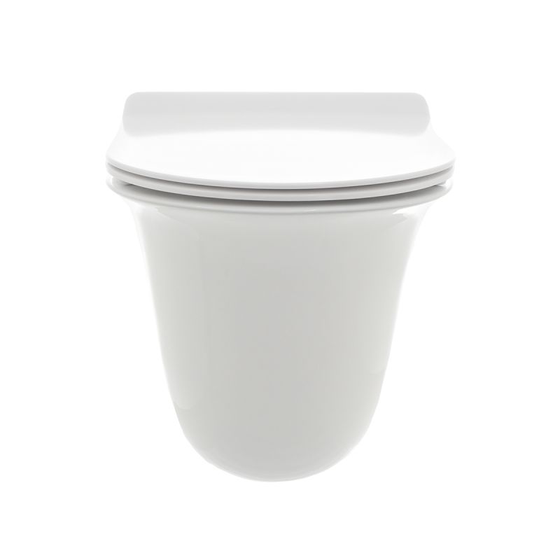 Унитаз AQUAme AQM2005 подвесной Белый глянец с сиденьем Микролифт