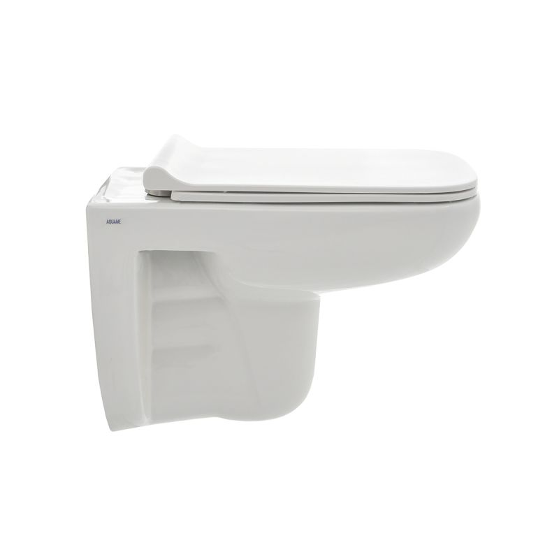 Унитаз AQUAme AQM2007 подвесной Белый глянец с сиденьем Микролифт