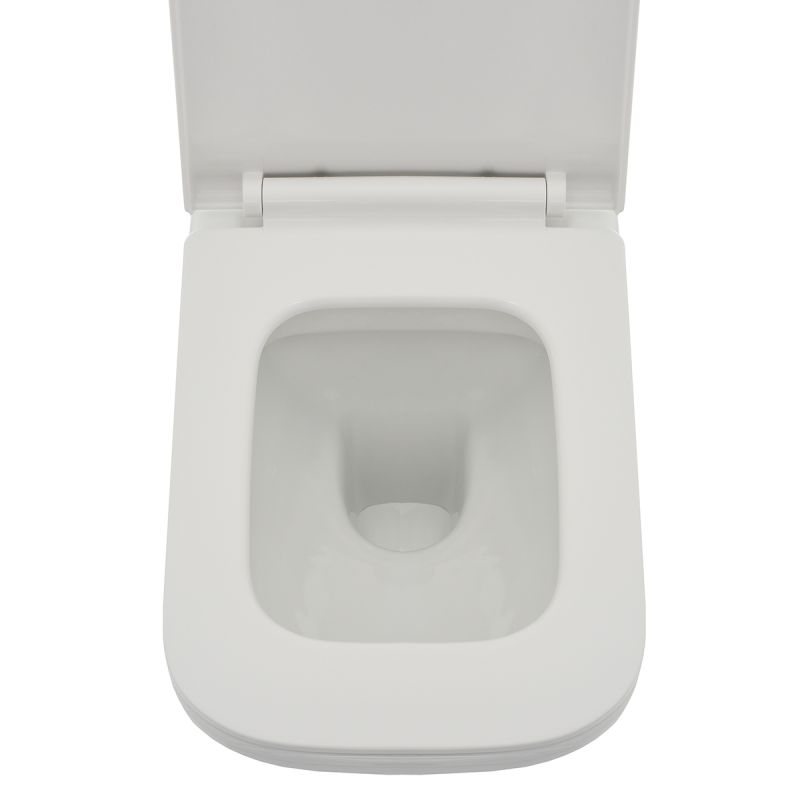 Унитаз AQUAme AQM2007 подвесной Белый глянец с сиденьем Микролифт