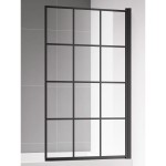 Шторка на ванну AQUAme 80 R AQM2858-R профиль Черный...