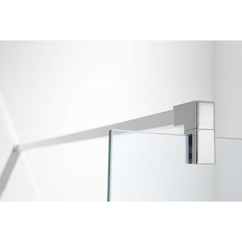 Душевая стенка Aquatek AQ WIW 11020CH, 110 см, Walk in, стекло прозрачное, профиль хром