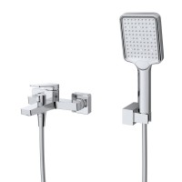 Комплект смесителей BelBagno ARDENTE-VASM/LVM-CRM, для ванны и душа, для раковины, хром
