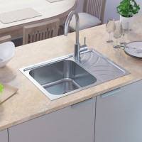 Мойка кухонная Iddis Arro ARR60SDi77 S 60.5 см, с крылом, шелк, сатин