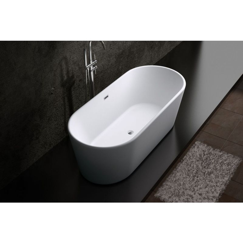 Акриловая ванна ARTMAX AM-525-1700-745 отдельно стоящая со сливом-переливом ,сифон в комплекте 