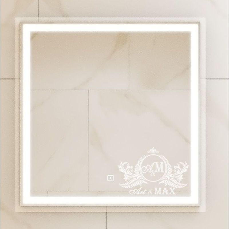 Зеркало с подсветкой ART&MAX MONZA AM-Mon-800-800-DS-F