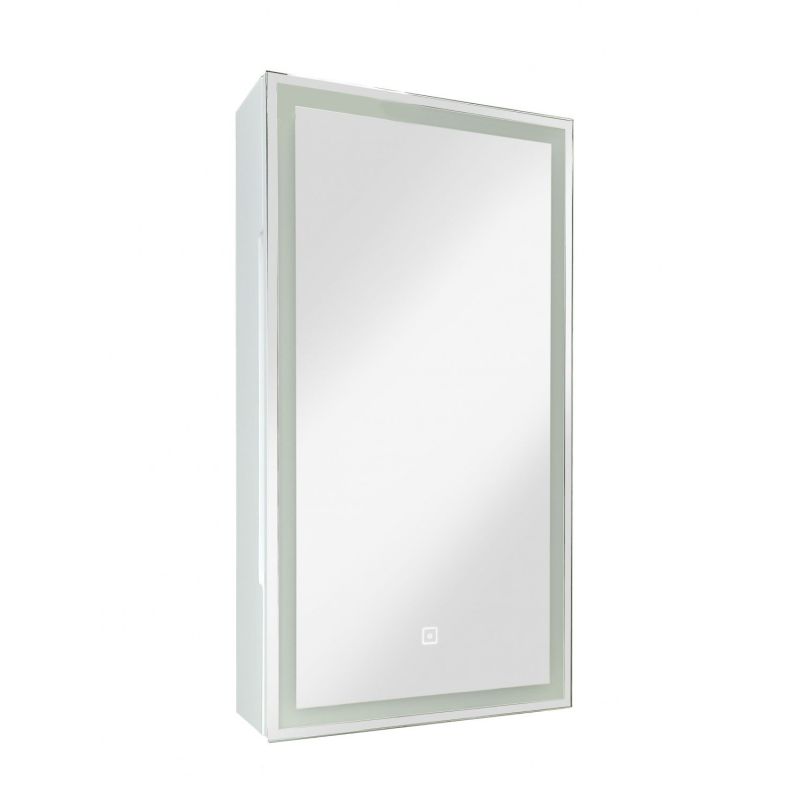 Зеркало-шкаф с подсветкой ART&MAX TECHNO AM-Tec-350-650-1D-R-DS-F