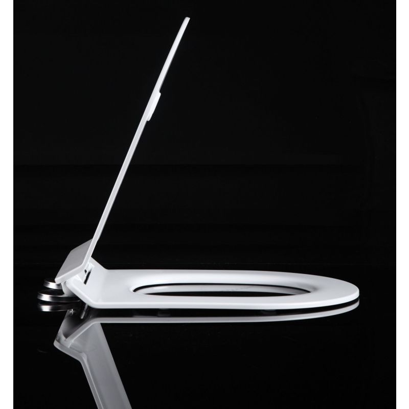 AM011SC Сиденье дюропласт ART&MAX , soft close, металлическое крепление