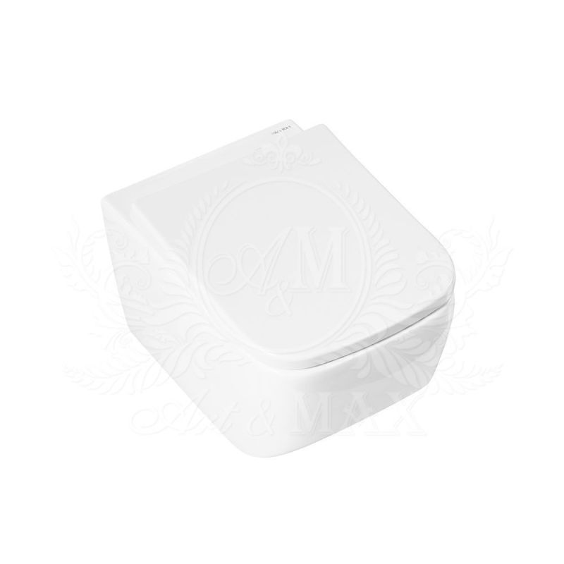 AM015SC Сиденье дюропласт ART&MAX , soft close, металлическое крепление