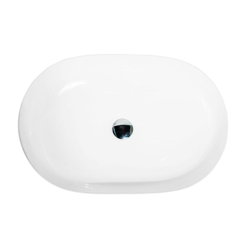 Раковина керамическая накладная Art&Max AM5415-W