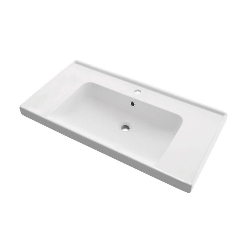 Раковина Art&Max Techno Грэйс 641617, 90 см, цвет белый