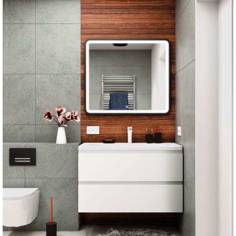 Тумба под раковину Art&Max AM-Bianchi-900-2C-SO-BL, 90 x 45 x 55 см подвесная, белый глянцевый Тумба под раковину Art&Max AM-Bianchi-900-2C-SO-BL, 90 x 45 x 55 см подвесная, белый глянцевый