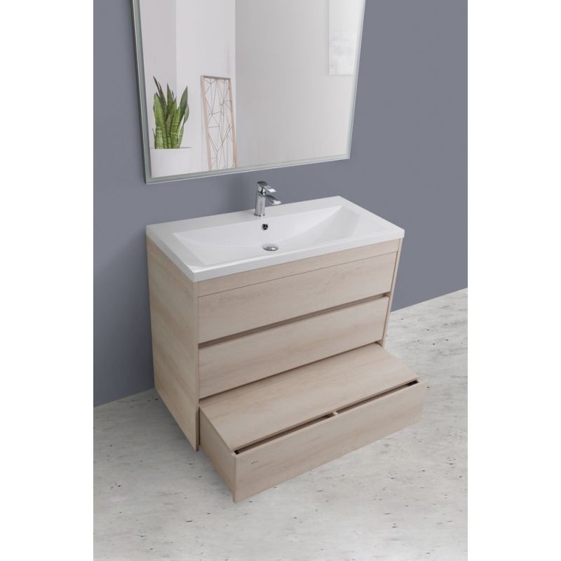 Тумба под раковину Art&Max Family-1000-3C-PIA-PB Сканди