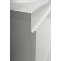 Тумба под раковину Art&Max AM-Bianchi-900-2C-SO-BL, 90 x 45 x 55 см подвесная, белый глянцевый