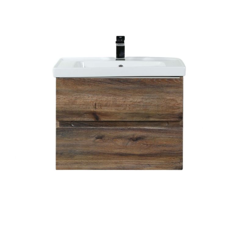 Тумба под раковину Art&Max Techno 70 см подвесная, дуб бомонд лофт, AM-Techno-700-2C-SO-LW646