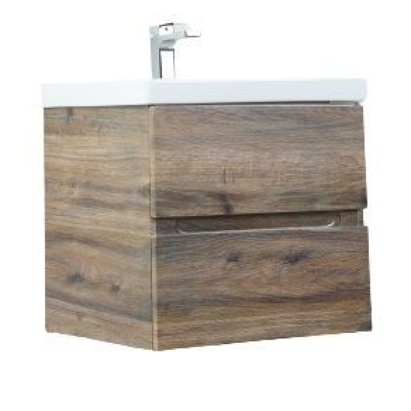 Тумба под раковину Art&Max Techno 70 см подвесная, дуб бомонд лофт, AM-Techno-700-2C-SO-LW646