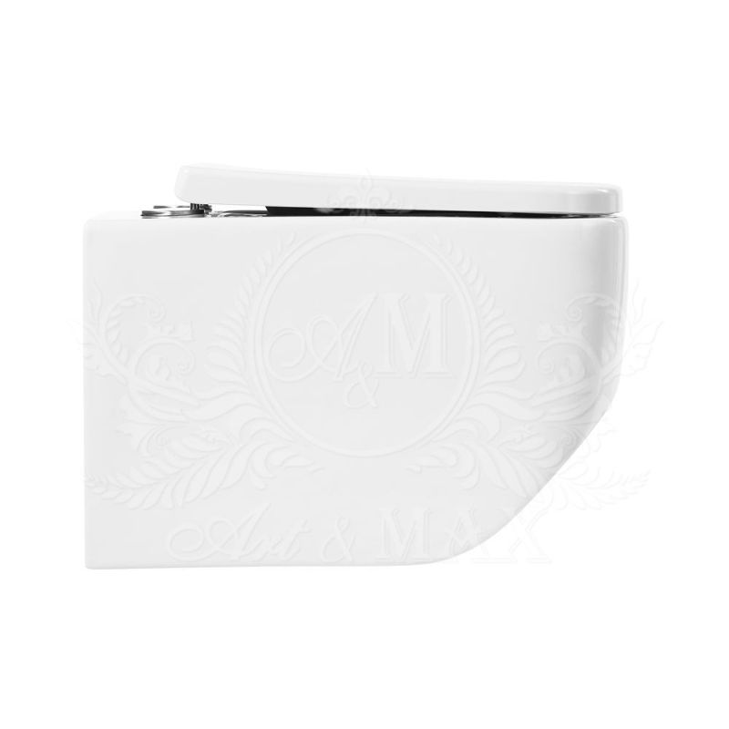 Унитаз подвесной безободковый ART&MAX LIBERTY AM015CHR