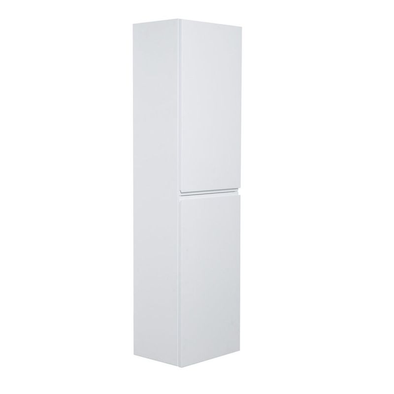 Шкаф пенал Art&Max AM-Bianchi-1500-2A-SO-BL подвесной Белый глянец