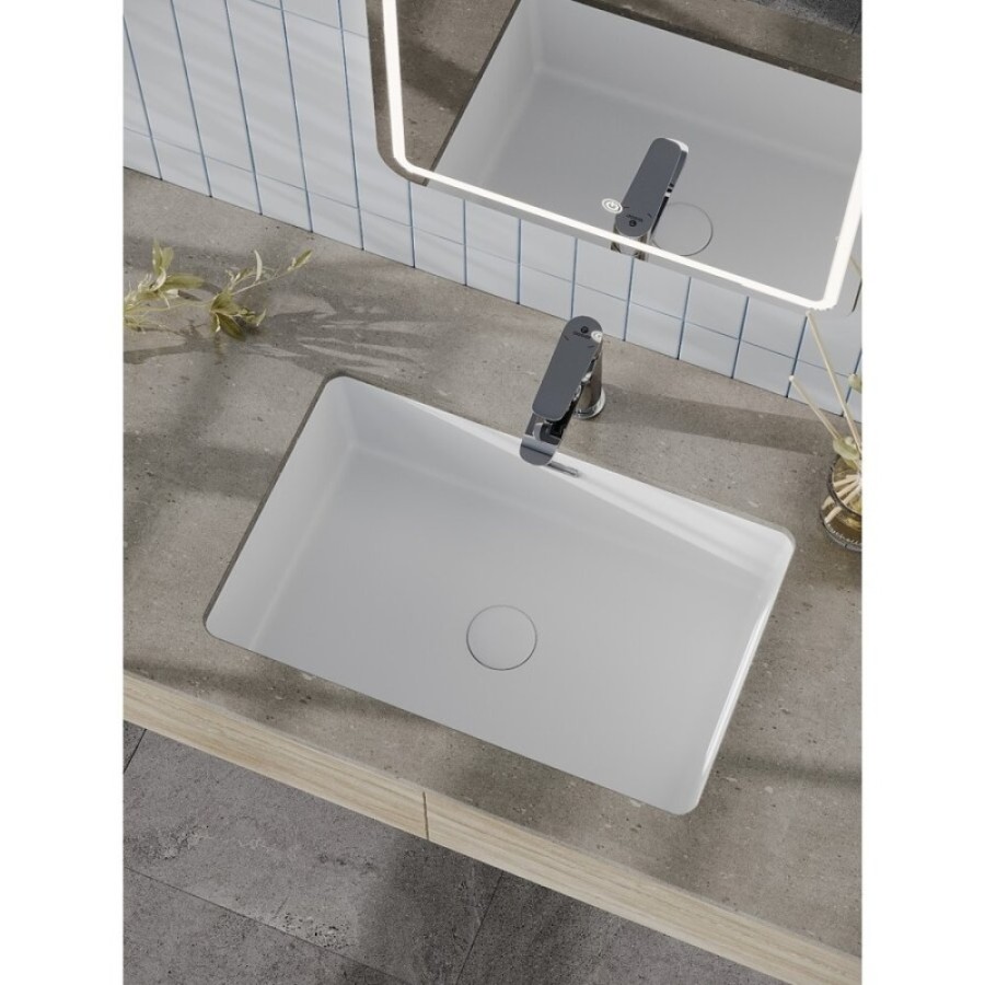 Раковина Agger ASB01600, 60 см, фарфор, белая