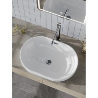 Раковина Agger ASB02600, 60 см, фарфор, белая