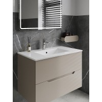 Раковина Agger ASF11800, 81 см, фарфор, белая
