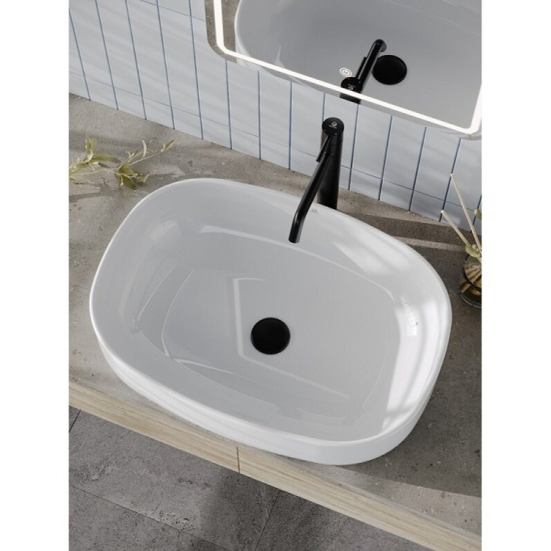 Раковина Agger ASO21600, 60 см, фарфор, белая