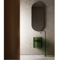 Раковина Abber Kristall AT2704Emerald, 42 см, подвесная, цвет зеленый