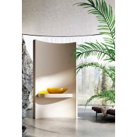 Раковина Abber Kristall AT2811Amber, 60 х 36 см, накладная, прозрачная желтая