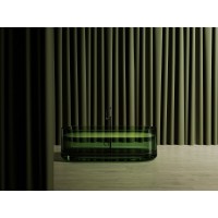 Прозрачная ванна Abber Kristall AT9708Emerald, 170 х 75 см, цвет зеленый