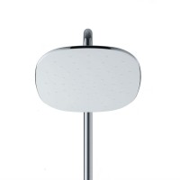 Верхний душ Agger Marine ATS05, 24x24 см, 1 режим струи, хром