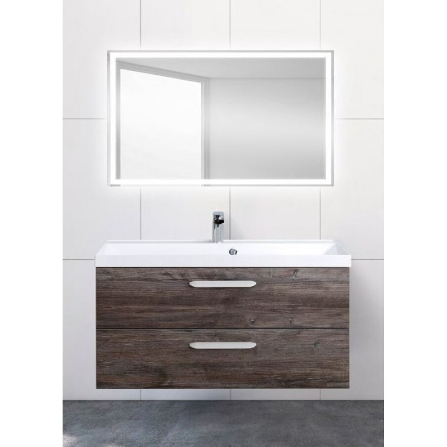 Тумба под раковину BelBagno Aurora AURORA-1000-2C-SO-PP подвесная (2 ящ.)